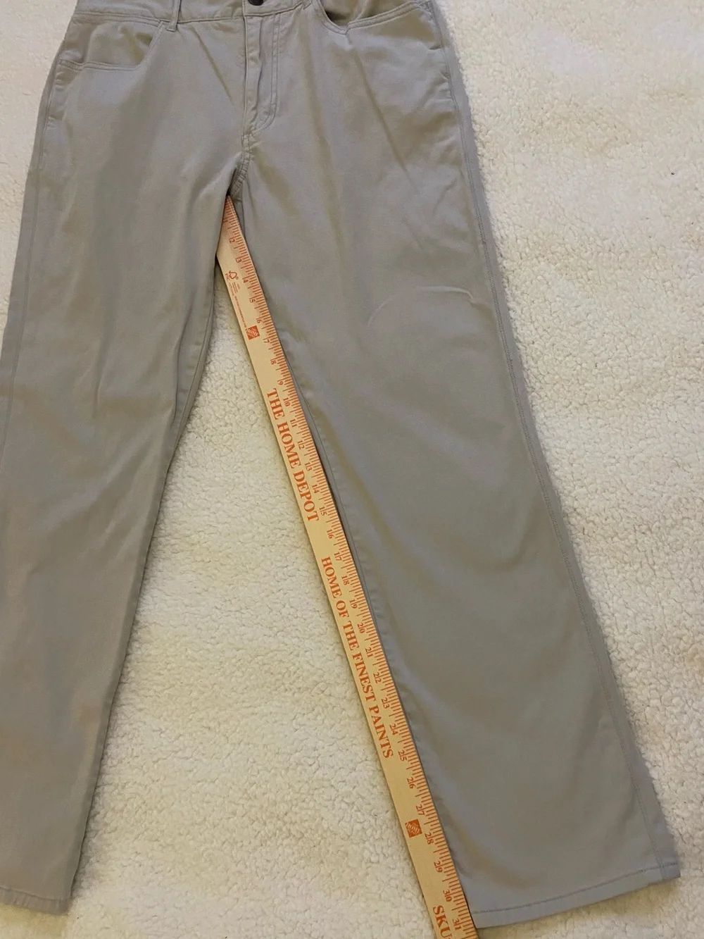 Johnnie O Pants Men’s 34x34 Beige Khaki West Coast Prep Stretch Chino Golf EUC